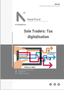 Sole Traders: Tax digitalisation